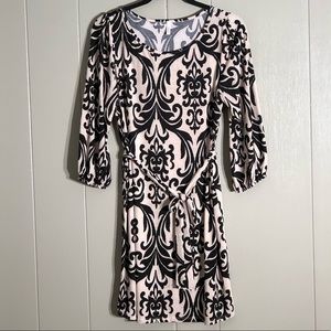 Pink blush maternity dress